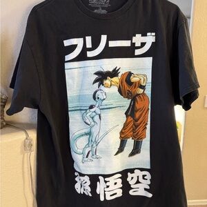Dragon Ball Z Anime Graphic Black T-Shirt